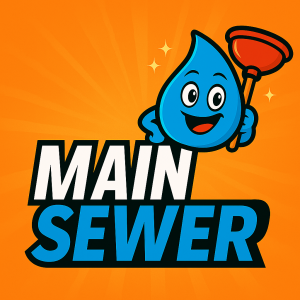 Main sewer icon with mascot